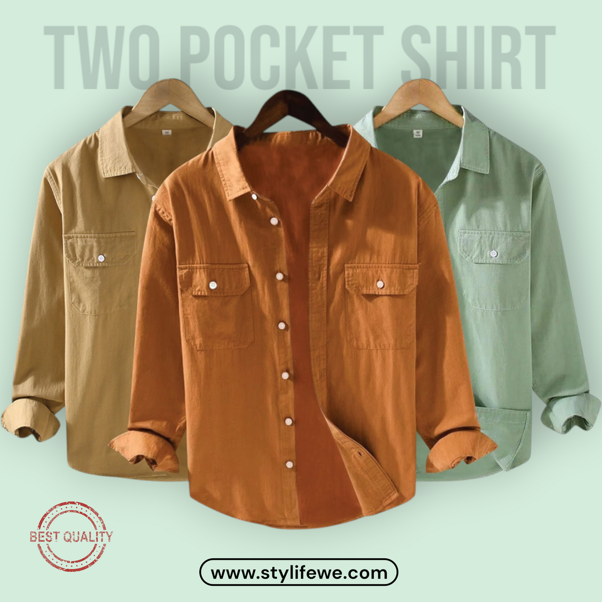 Oxford Cotton Full Sleeve Shirt
