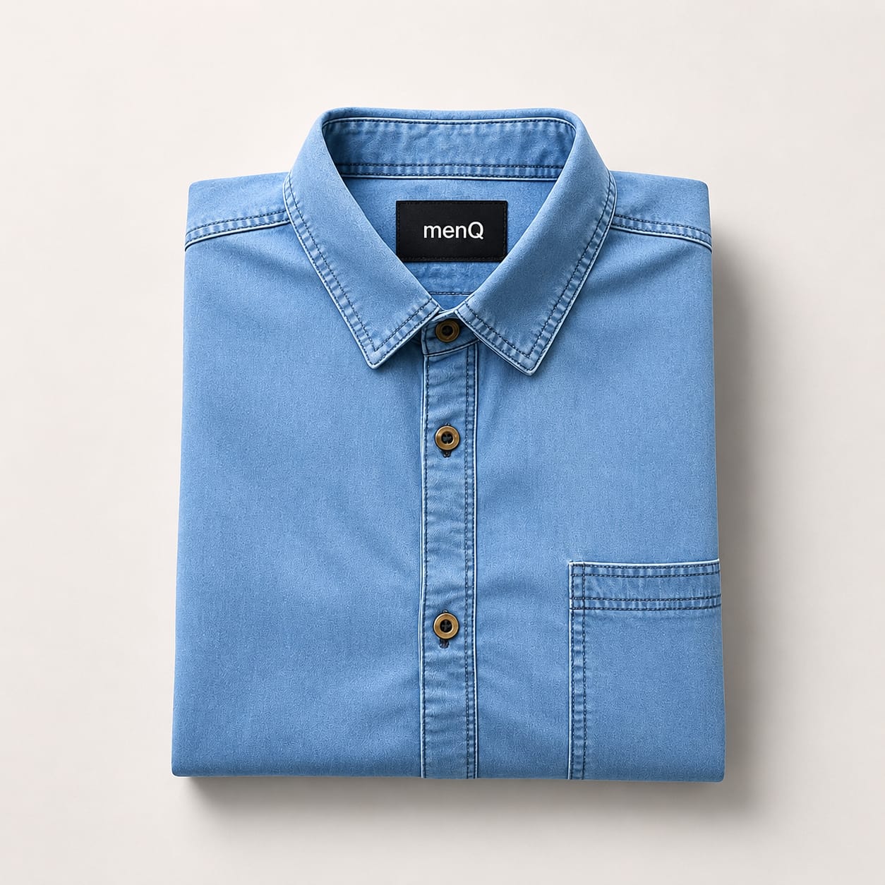 Soft Denim Summer Shirt