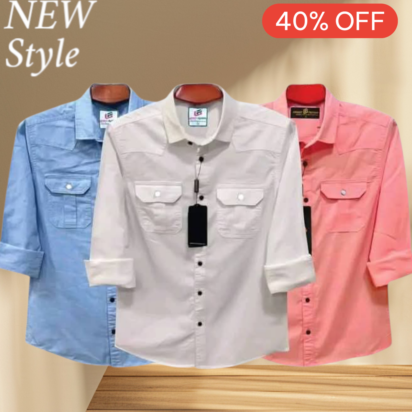 2 Pocket Full Sleeve Shirt