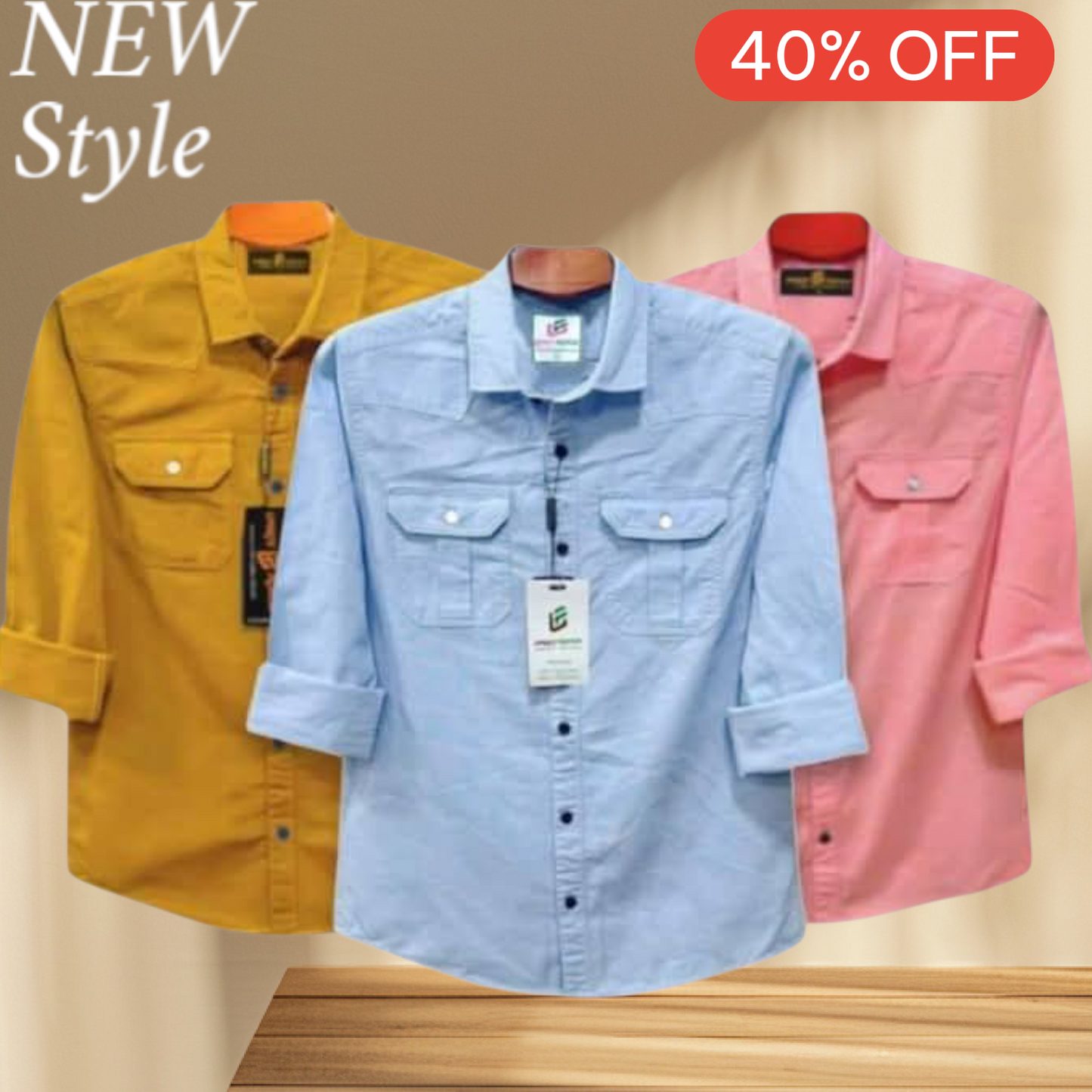 2 Pocket Full Sleeve Shirt