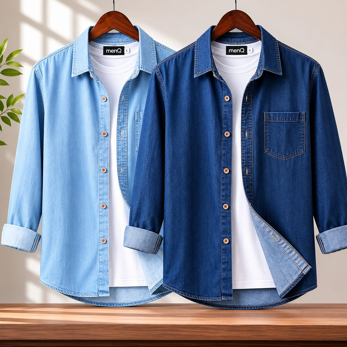 SoftWash Summer Denim Shirt