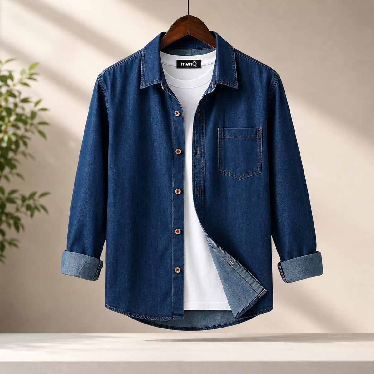 SoftWash Summer Denim Shirt