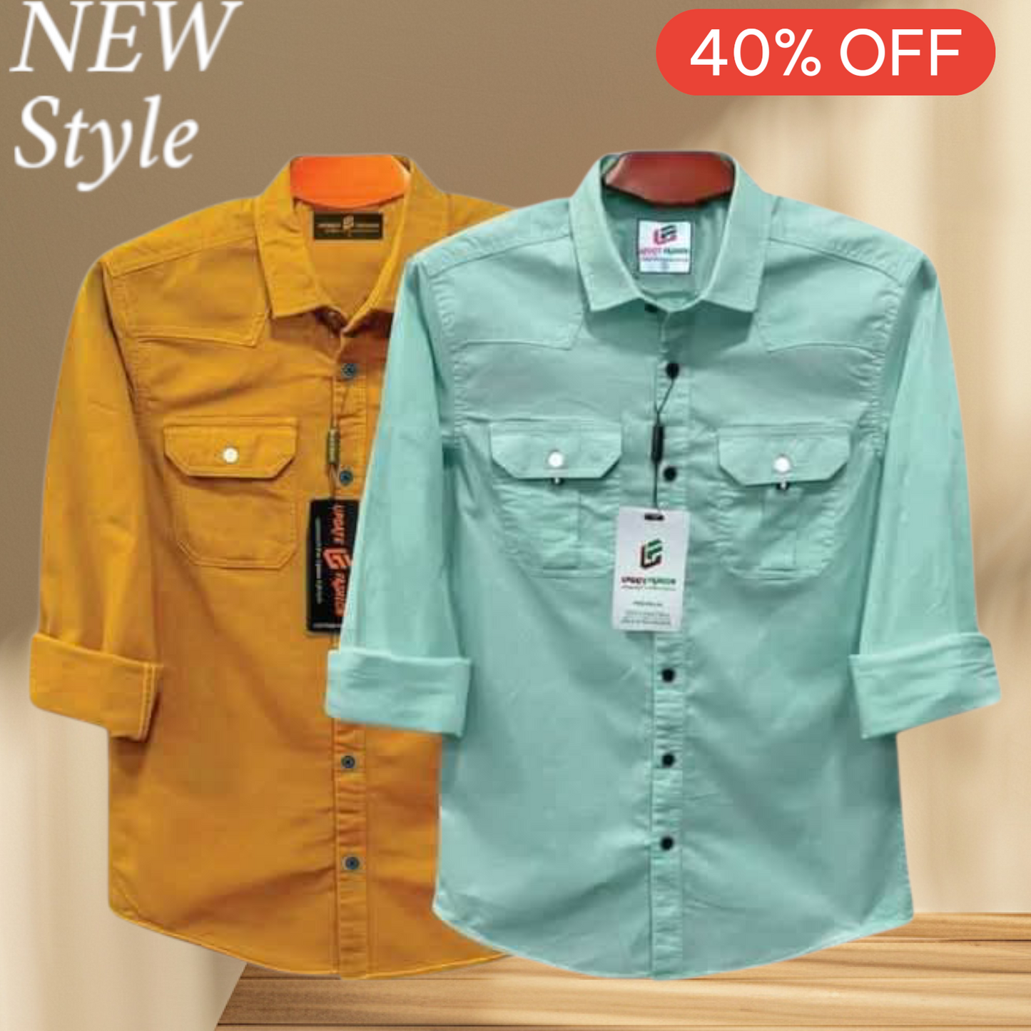 2 Pocket Full Sleeve Shirt