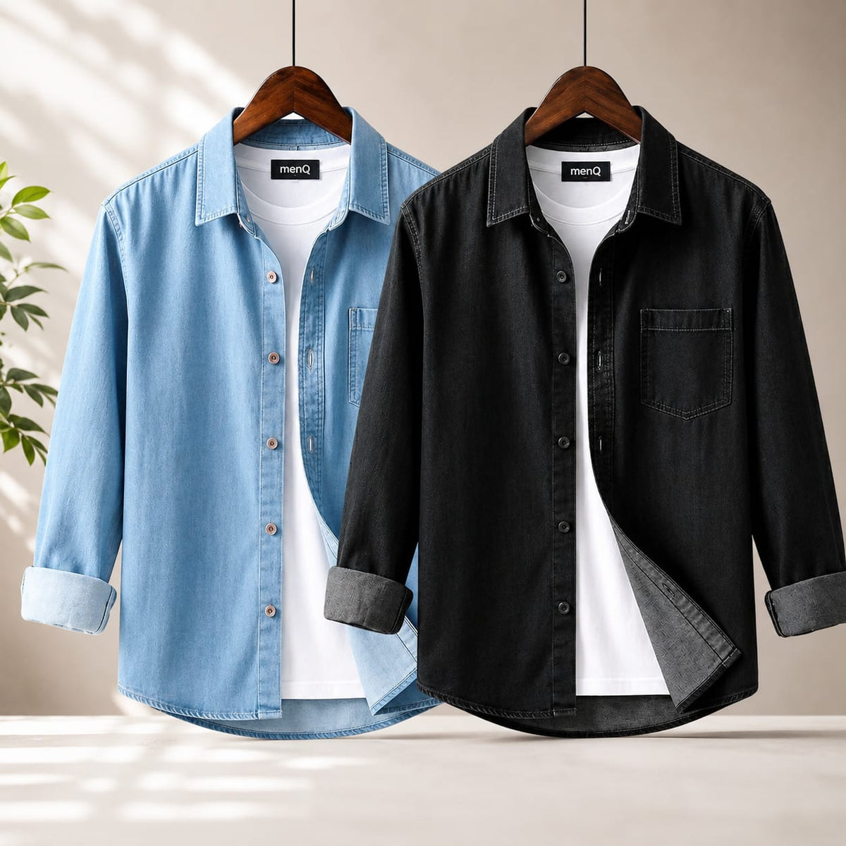 SoftWash Summer Denim Shirt