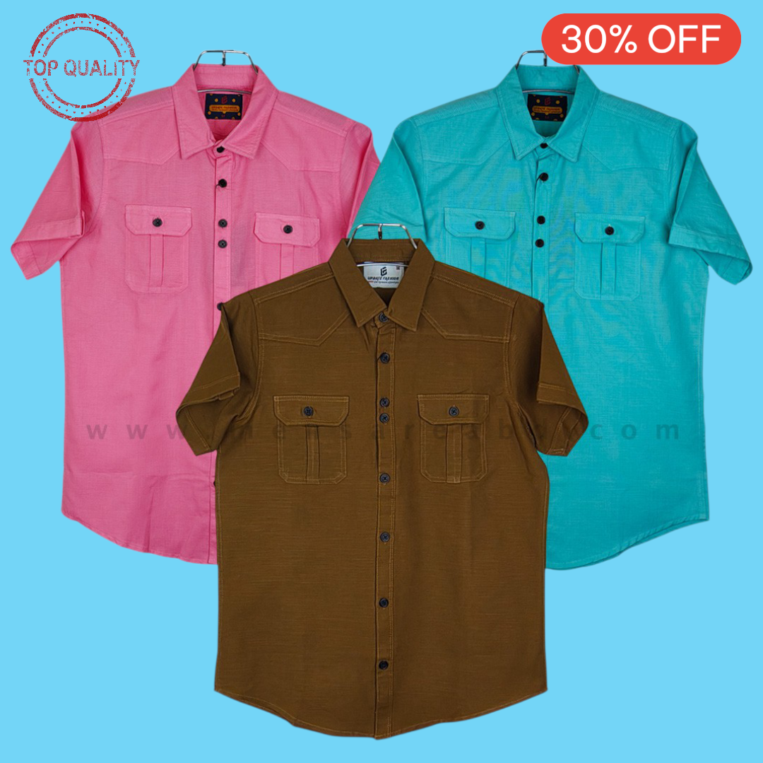 2 Pocket Half Sleeve Shirt