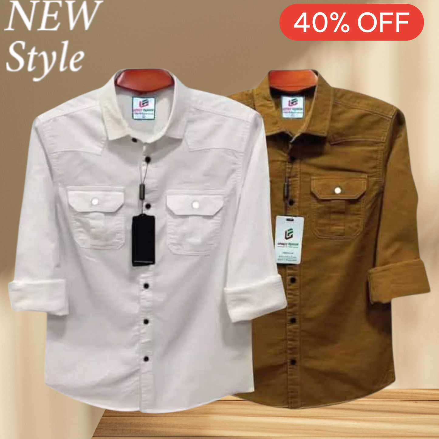 2 Pocket Full Sleeve Shirt