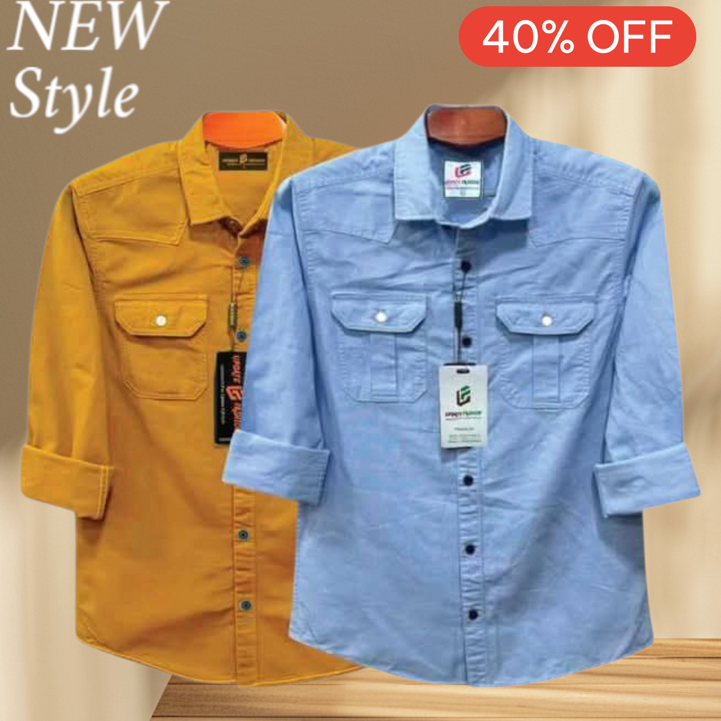 2 Pocket Full Sleeve Shirt