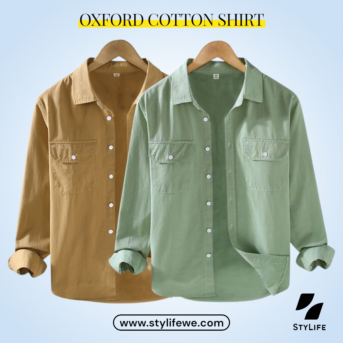 Oxford Cotton Full Sleeve Shirt