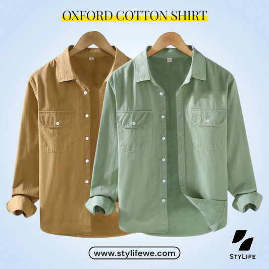 Oxford Cotton Full Sleeve Shirt