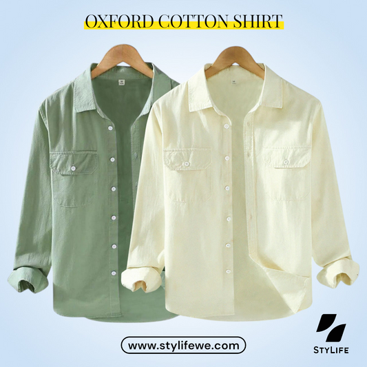 Oxford Cotton Full Sleeve Shirt