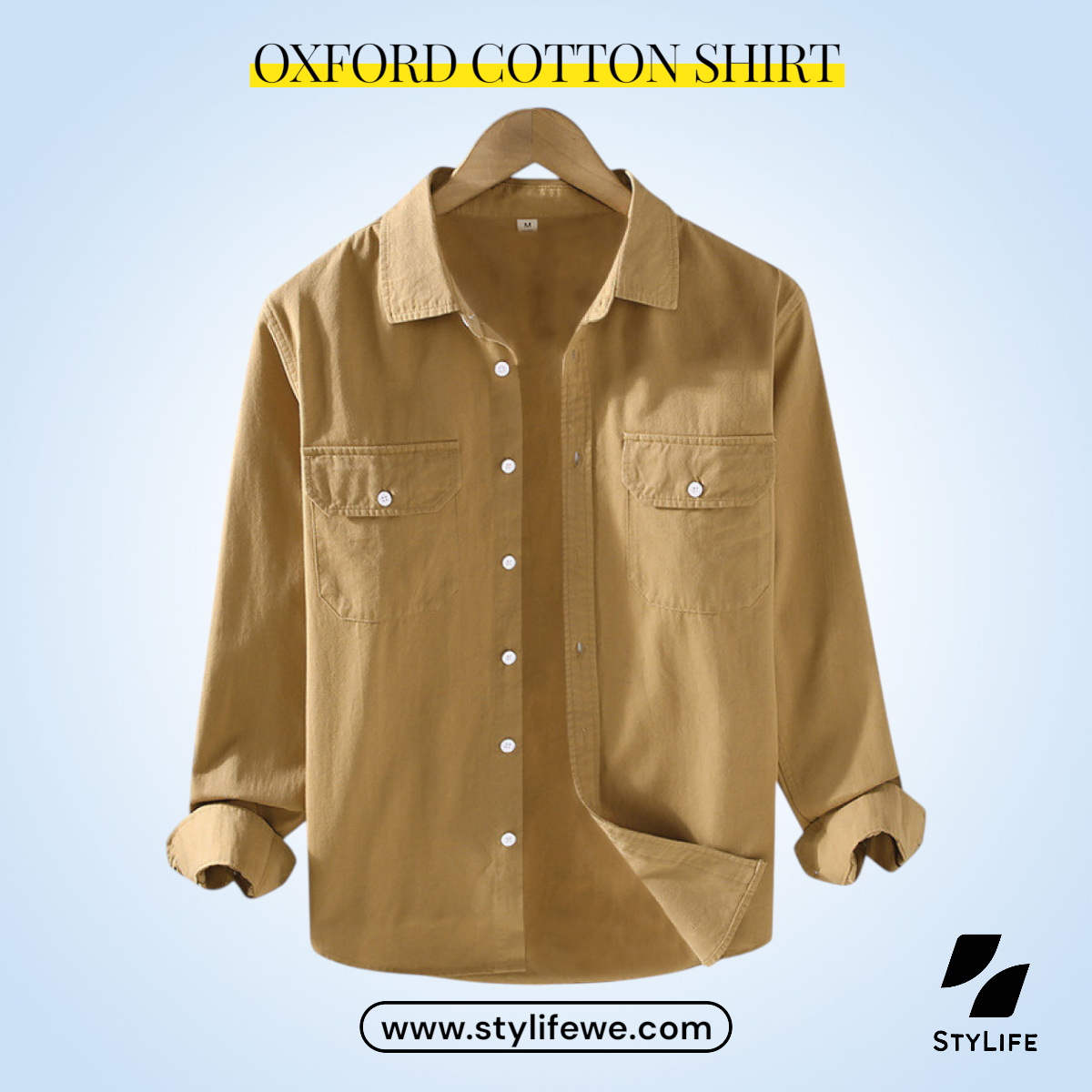 Oxford Cotton Full Sleeve Shirt