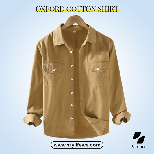 Oxford Cotton Full Sleeve Shirt