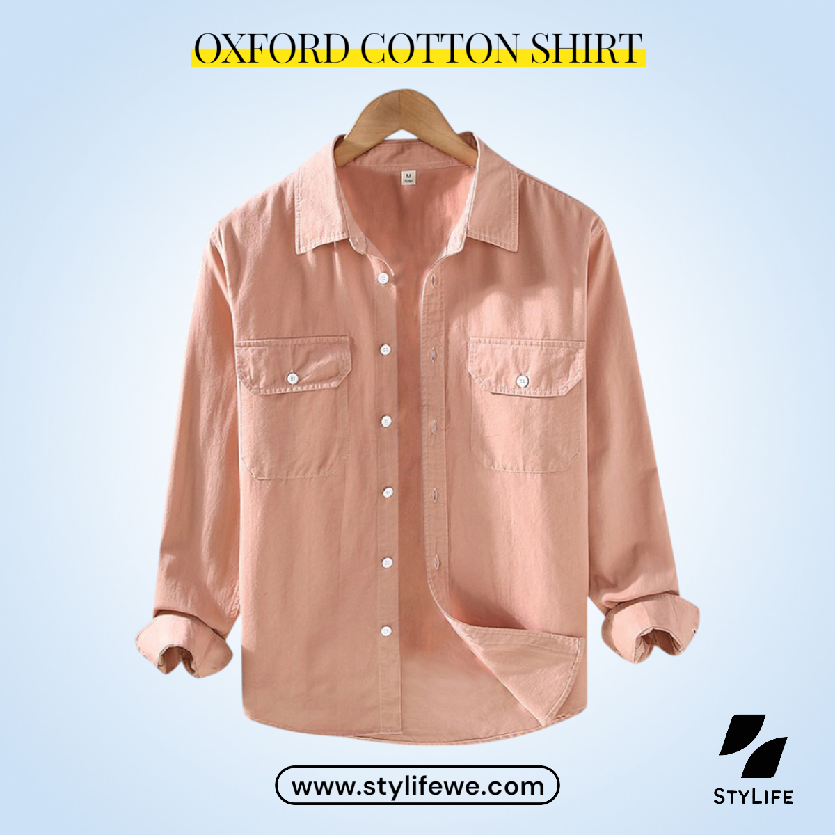 Oxford Cotton Full Sleeve Shirt