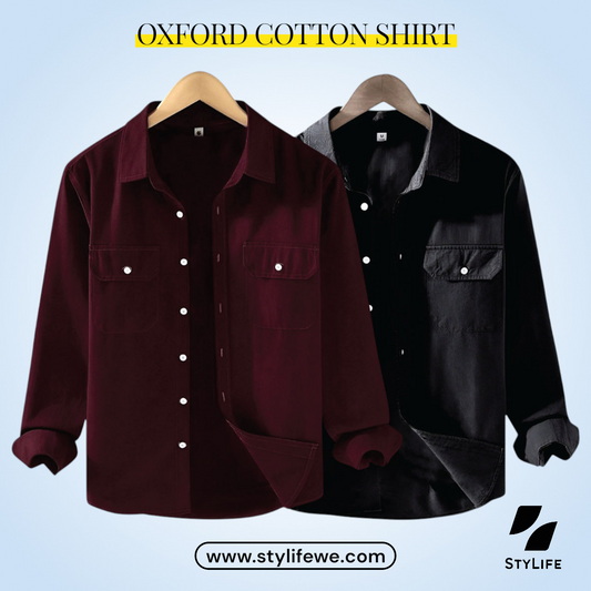 Oxford Cotton Full Sleeve Shirt