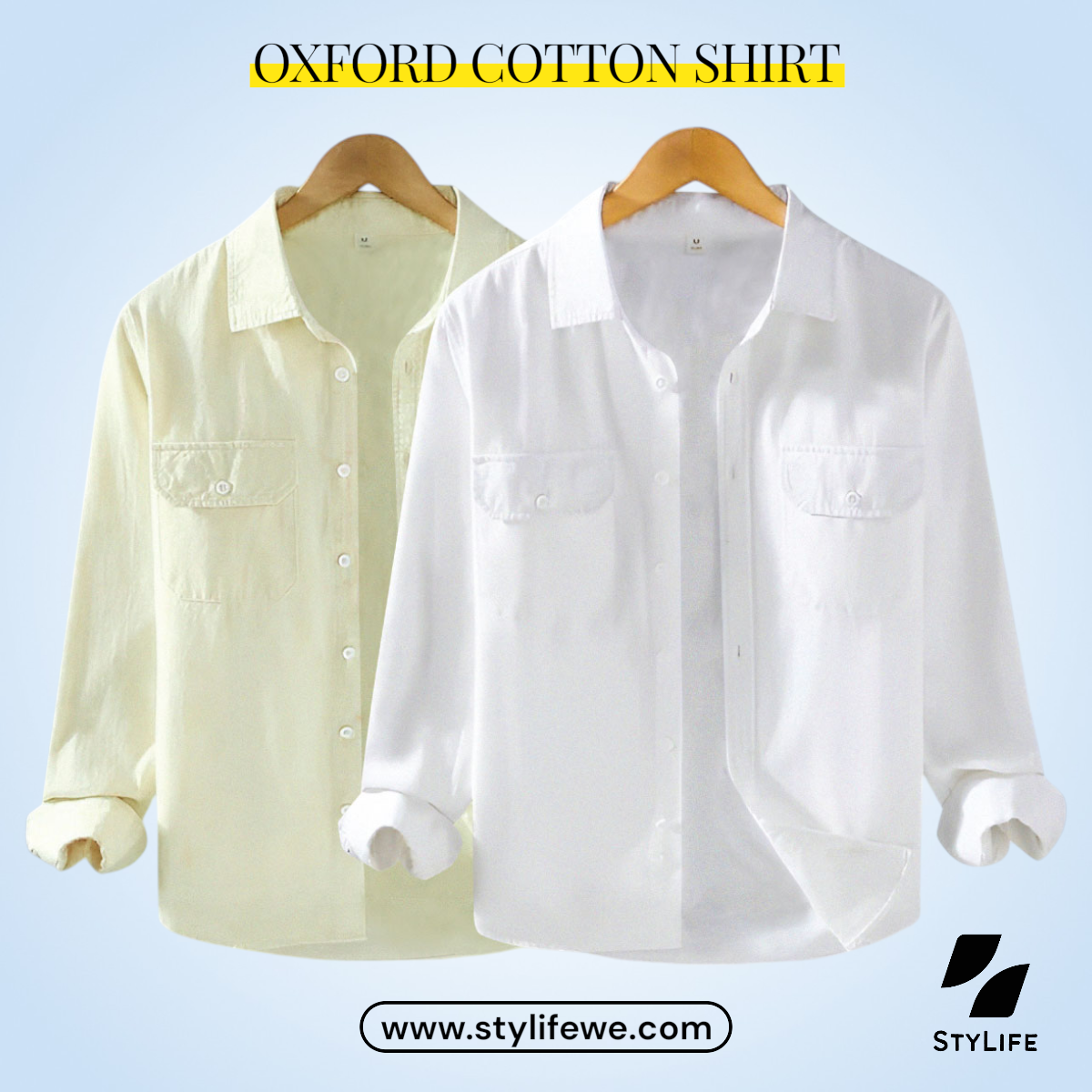 Oxford Cotton Full Sleeve Shirt