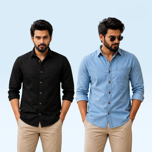 Soft Denim Summer Shirt