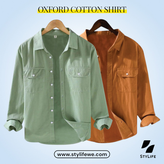 Oxford Cotton Full Sleeve Shirt