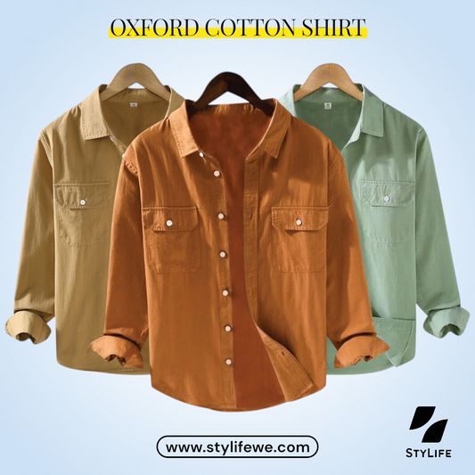 Oxford Cotton Full Sleeve Shirt