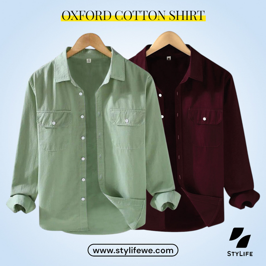 Oxford Cotton Full Sleeve Shirt