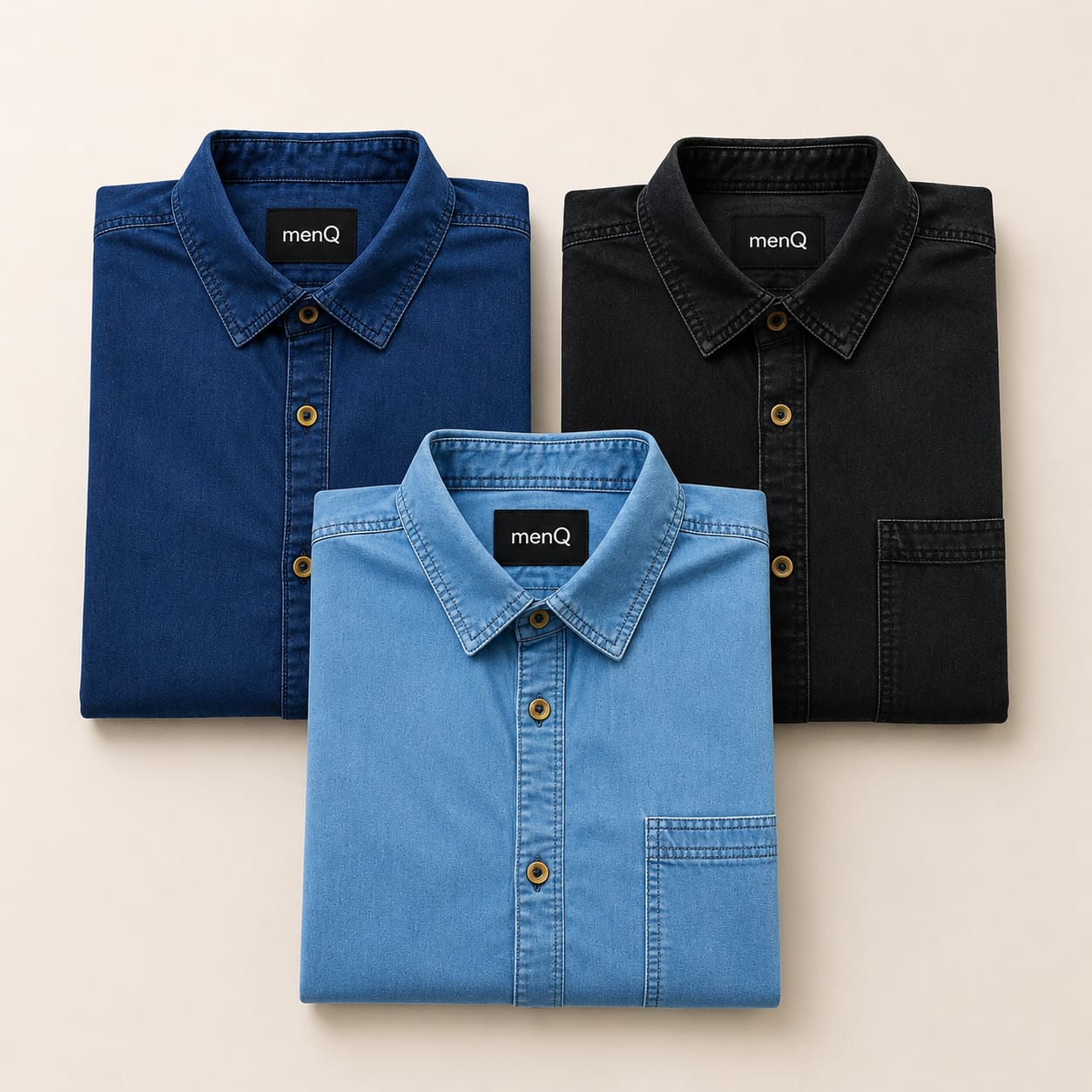 Soft Denim Summer Shirt