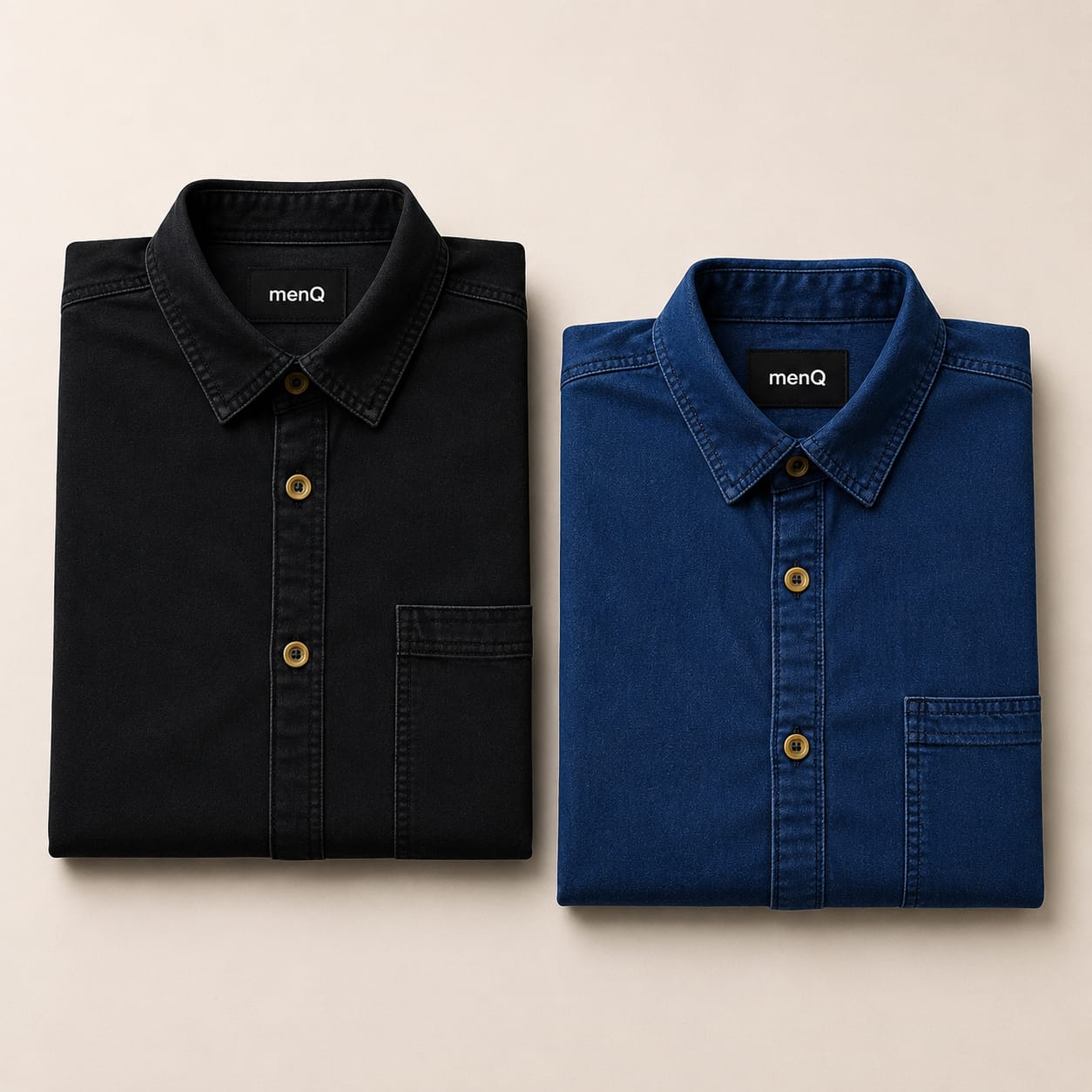Soft Denim Summer Shirt