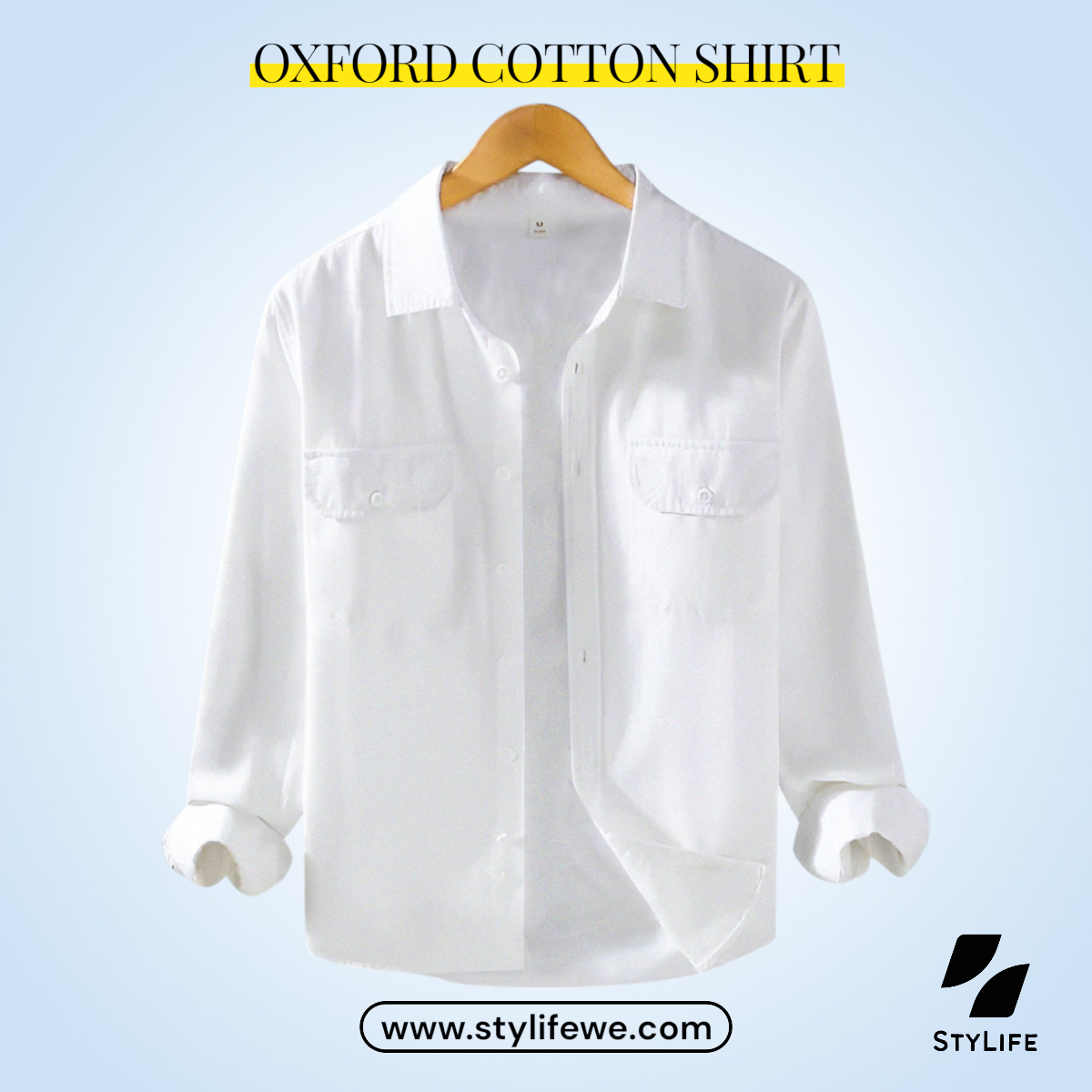 Oxford Cotton Full Sleeve Shirt