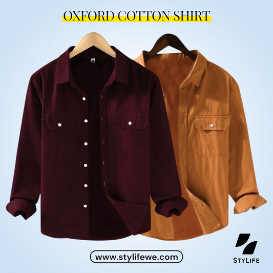 Oxford Cotton Full Sleeve Shirt