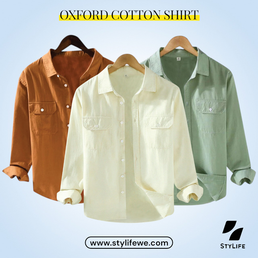 Oxford Cotton Full Sleeve Shirt