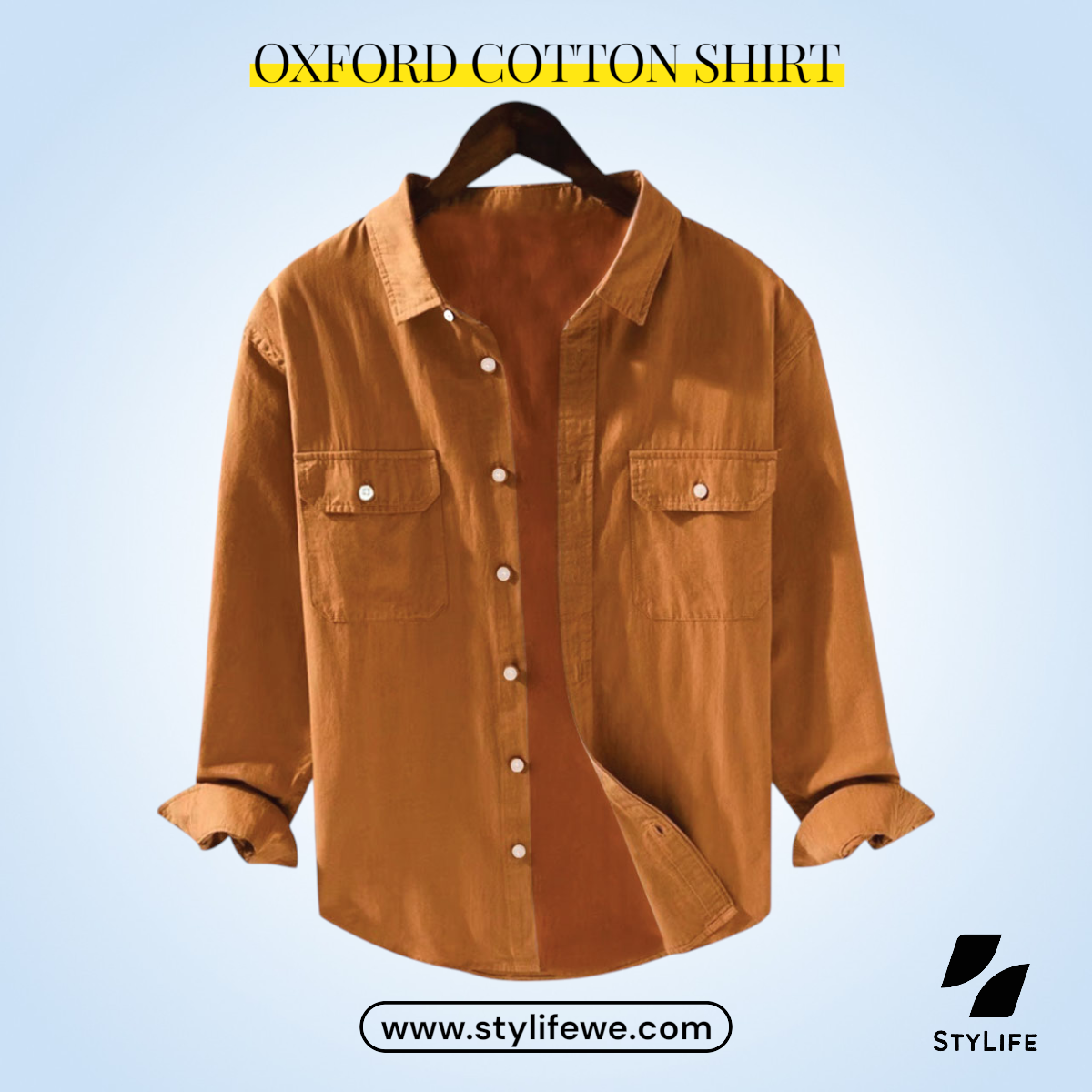 Oxford Cotton Full Sleeve Shirt