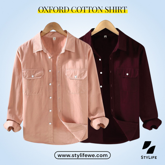 Oxford Cotton Full Sleeve Shirt
