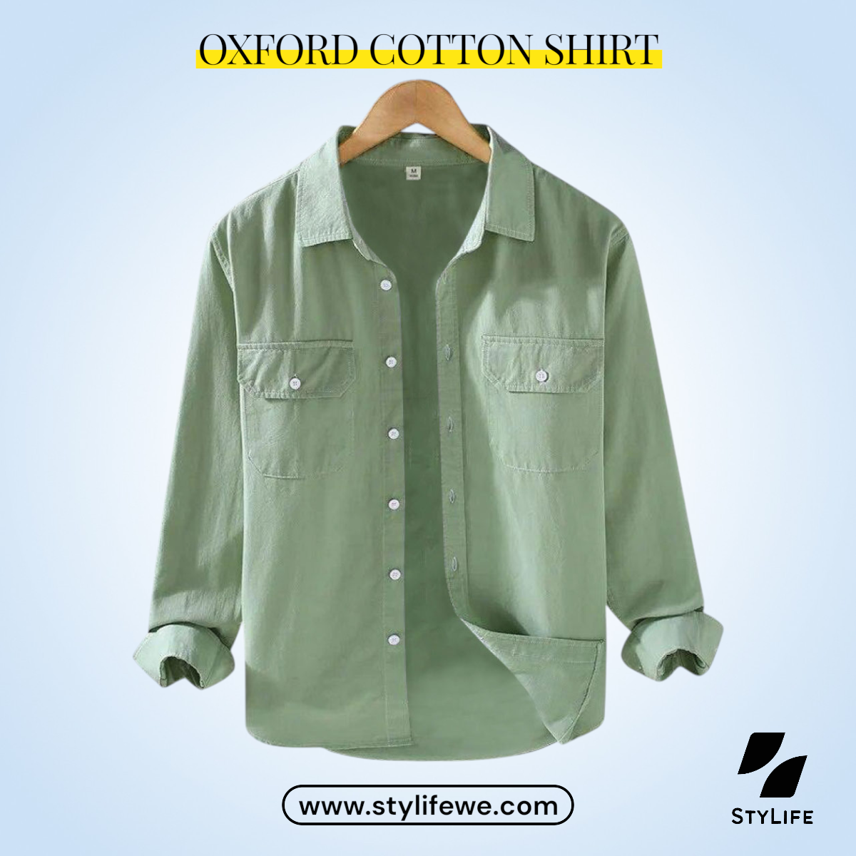Oxford Cotton Full Sleeve Shirt