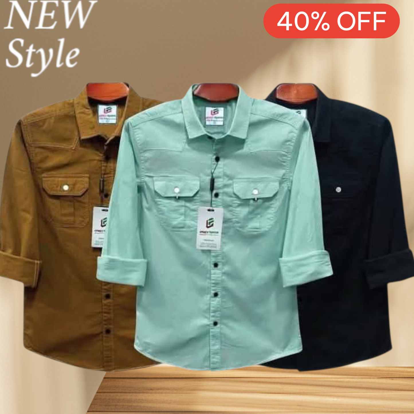 2 Pocket Full Sleeve Shirt