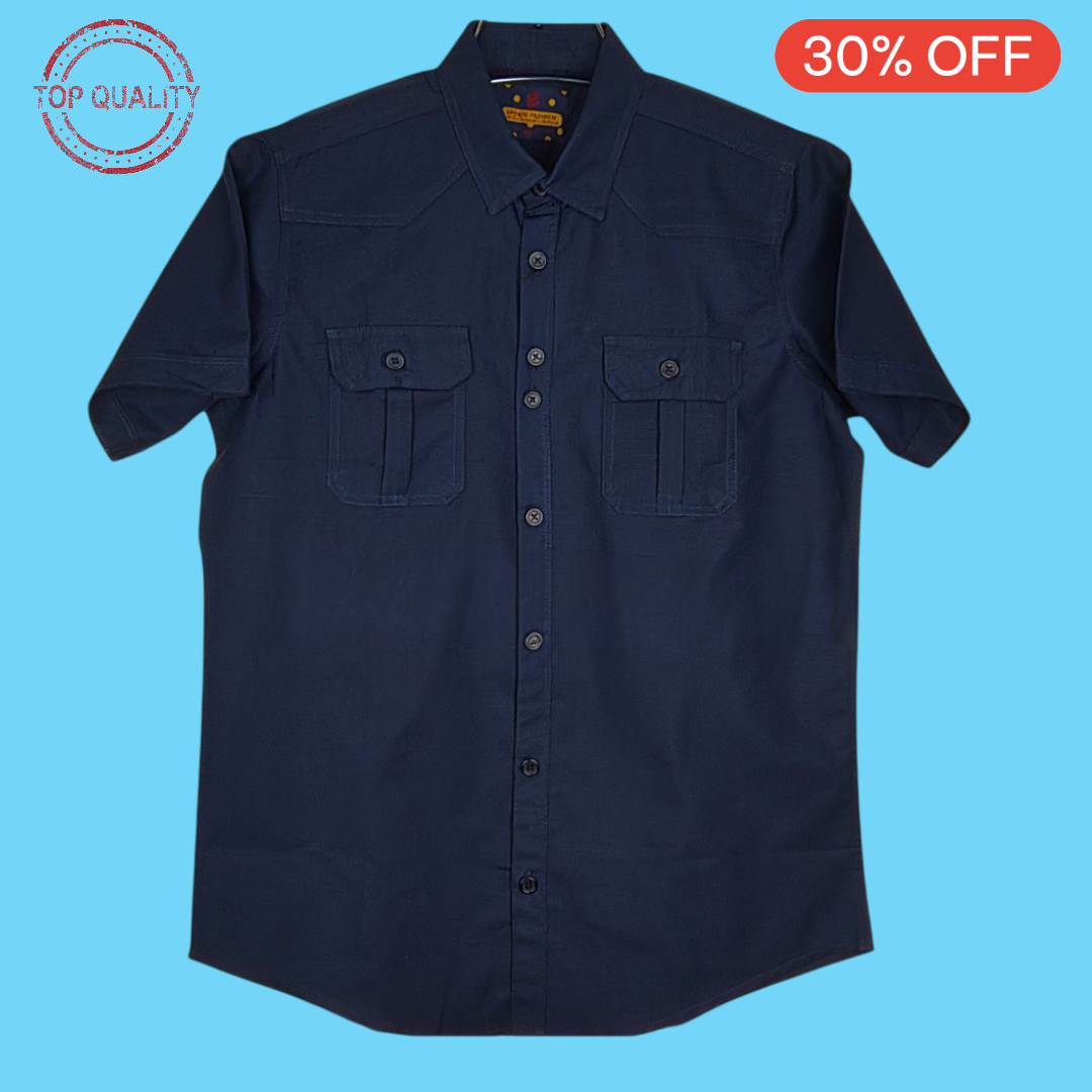 2 Pocket Half Sleeve Shirt