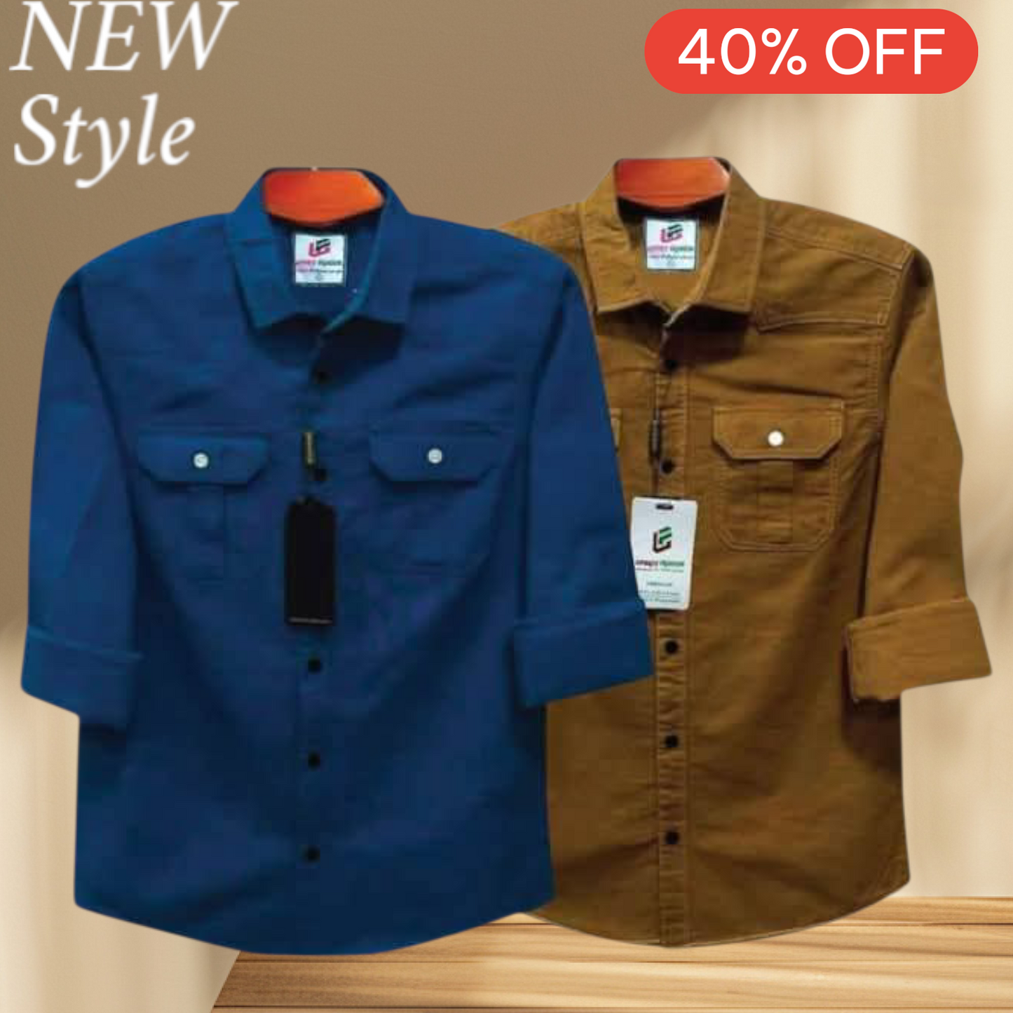 2 Pocket Full Sleeve Shirt