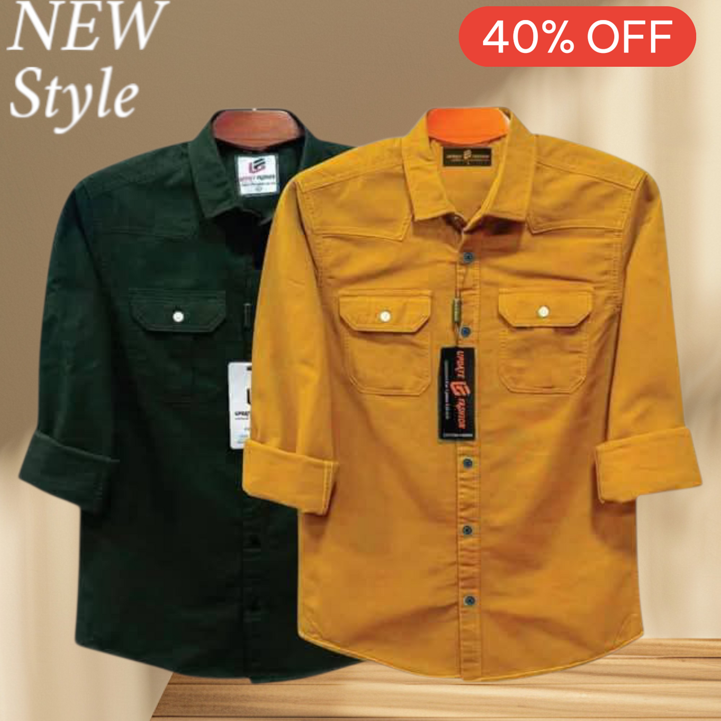 2 Pocket Full Sleeve Shirt
