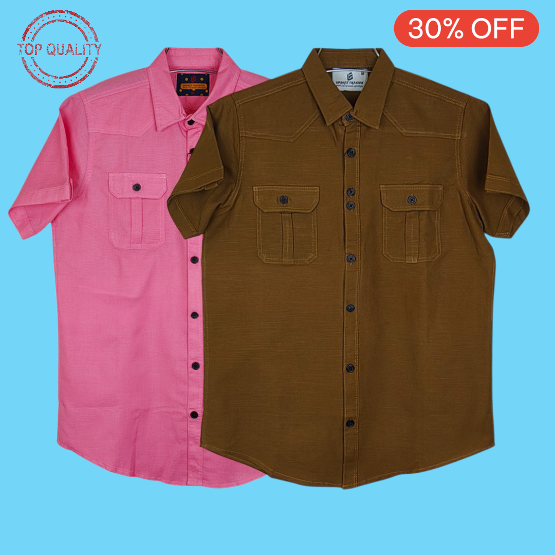 2 Pocket Half Sleeve Shirt