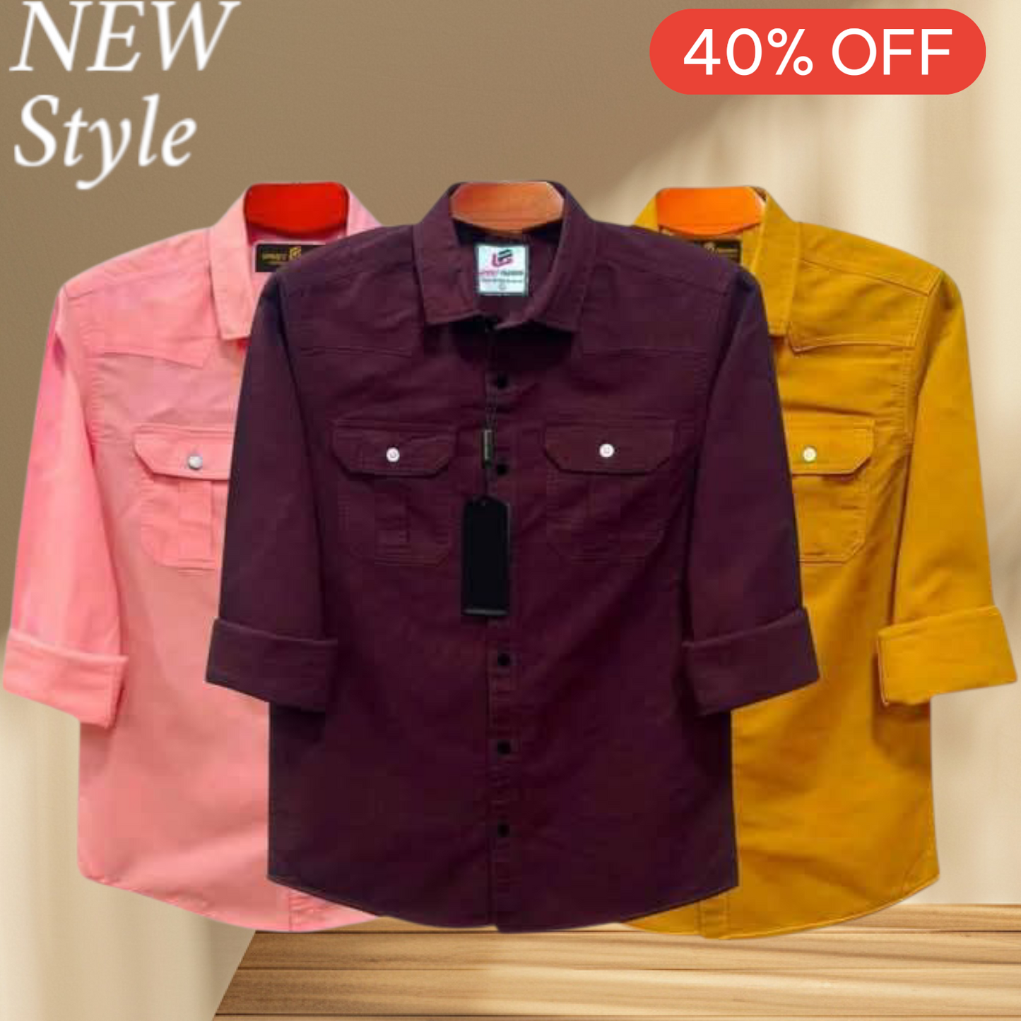 2 Pocket Full Sleeve Shirt