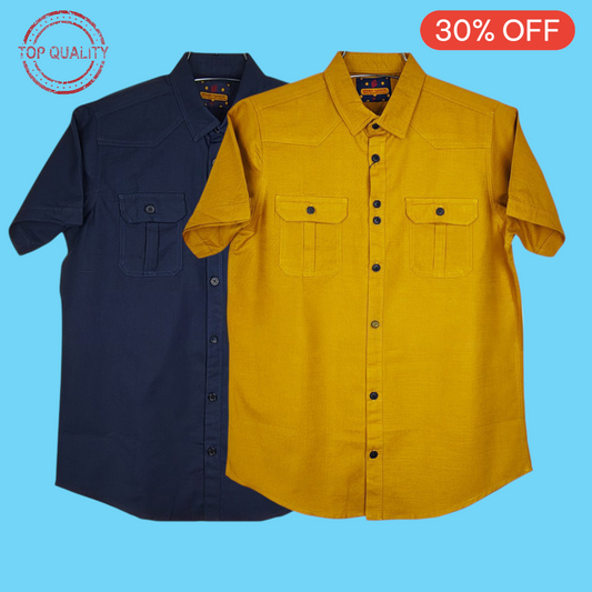 2 Pocket Half Sleeve Shirt