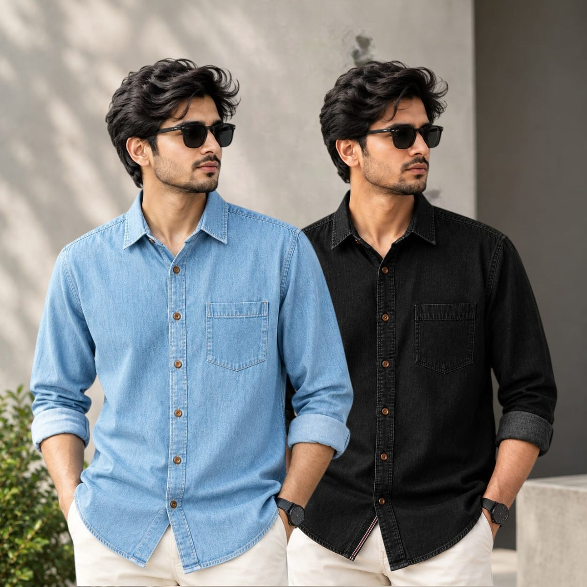 Wash Denim Shirt