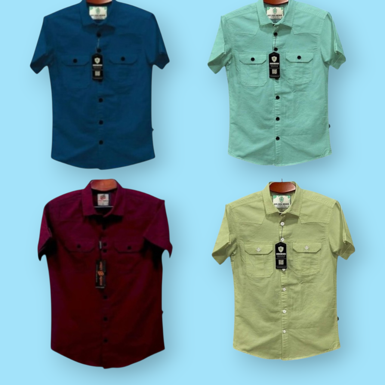 2 Pocket Half Sleeve Shirt