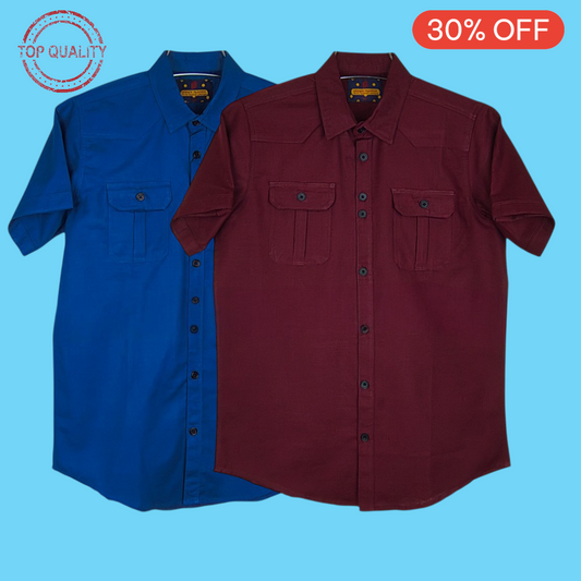2 Pocket Half Sleeve Shirt