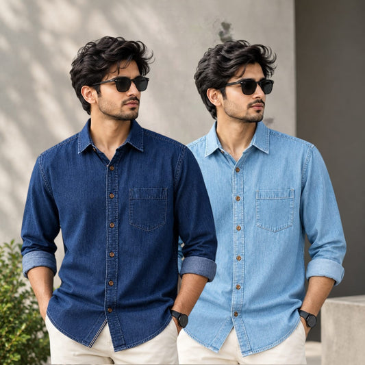 Wash Denim Shirt