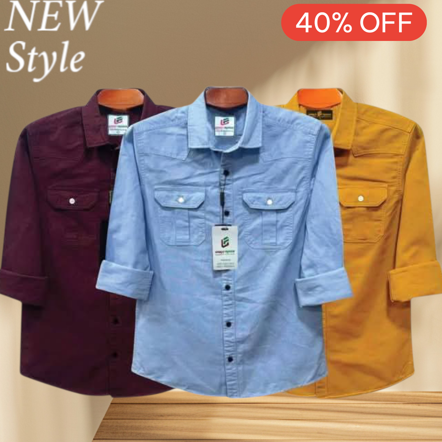 2 Pocket Full Sleeve Shirt