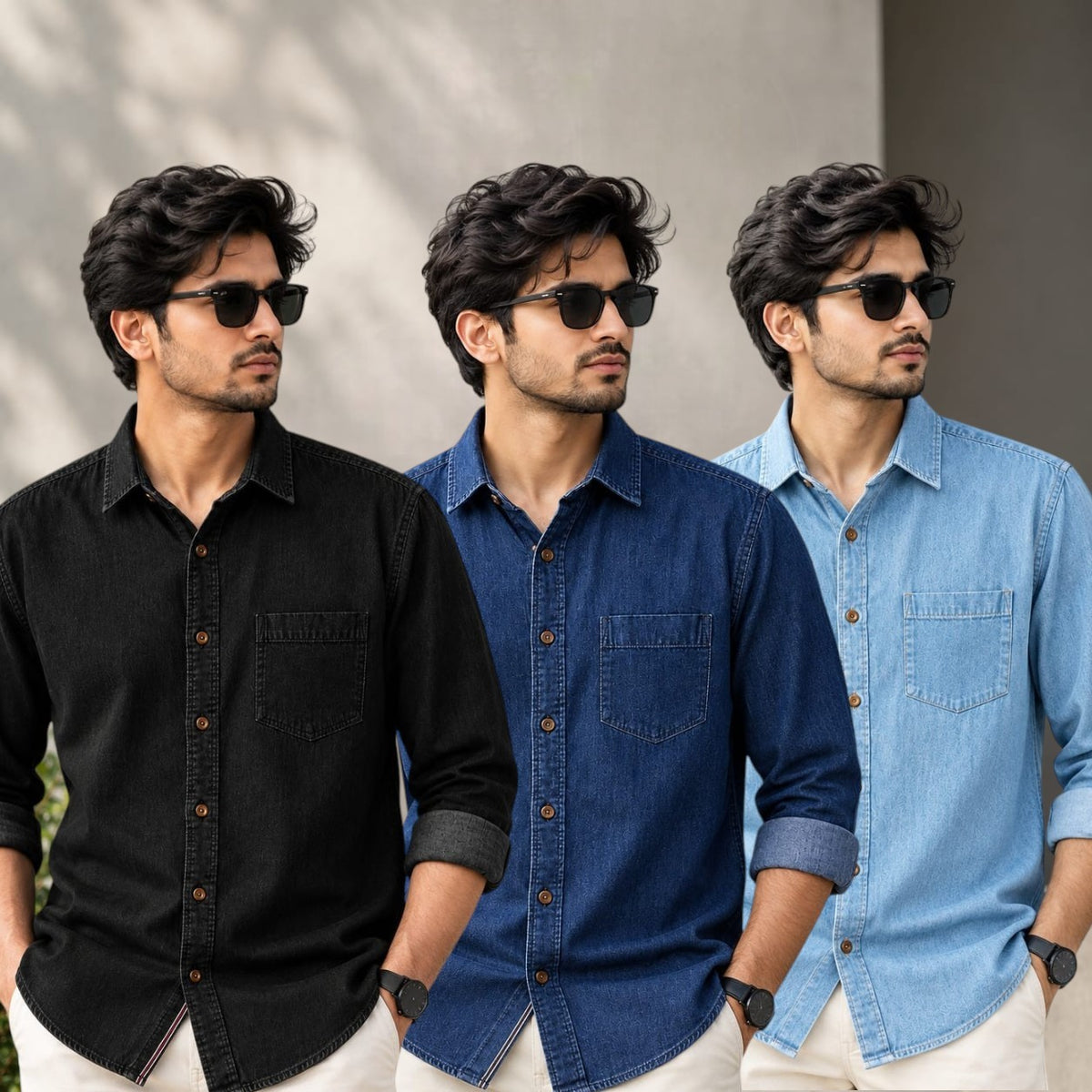 Wash Denim Shirt