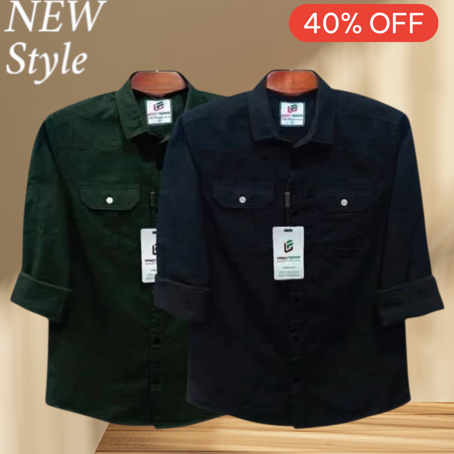 2 Pocket Full Sleeve Shirt