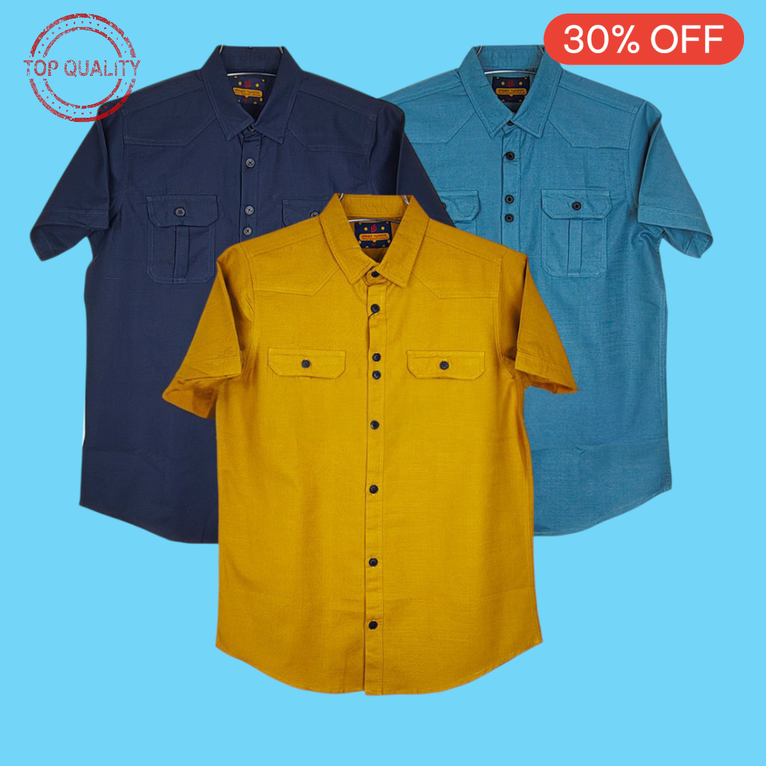 2 Pocket Half Sleeve Shirt