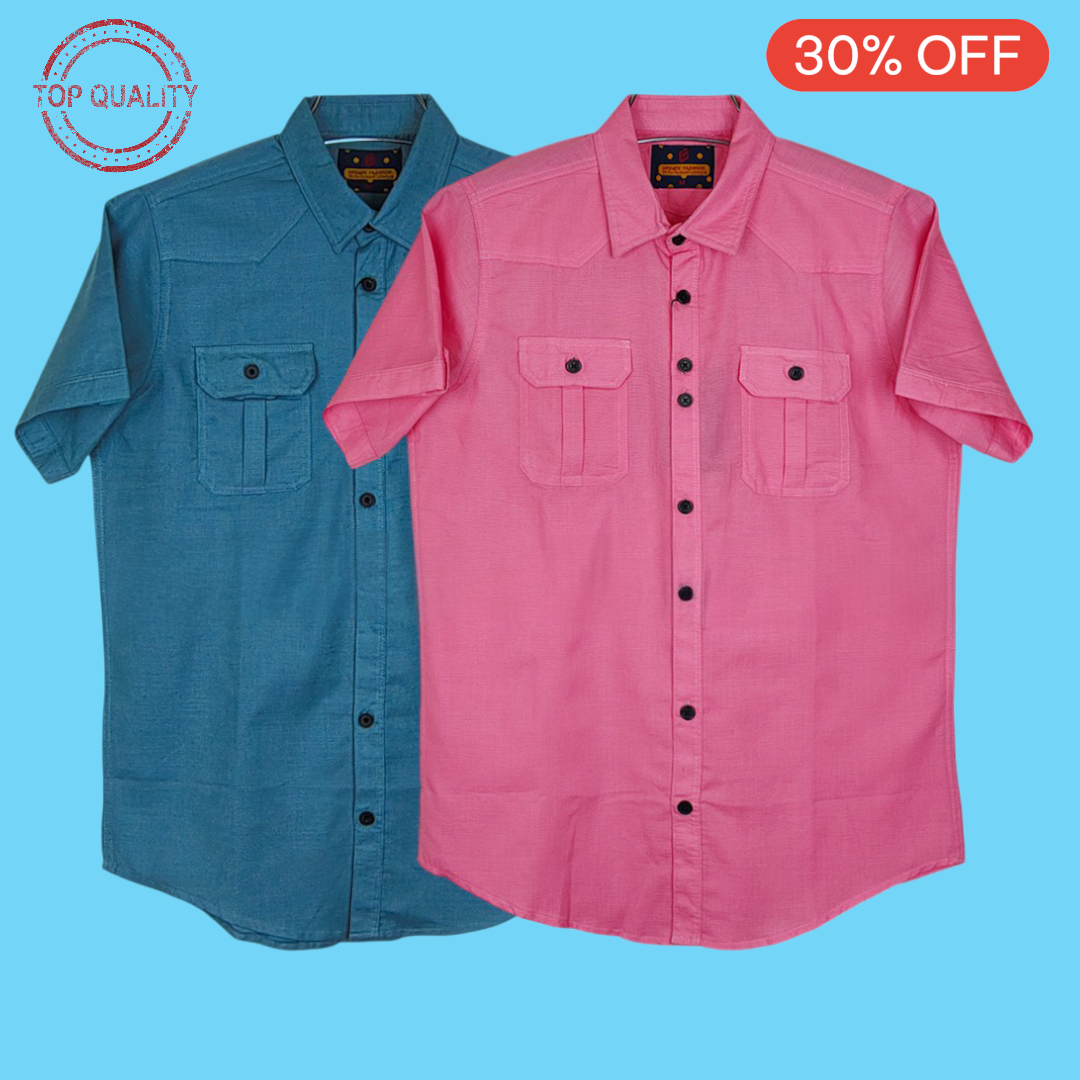 2 Pocket Half Sleeve Shirt