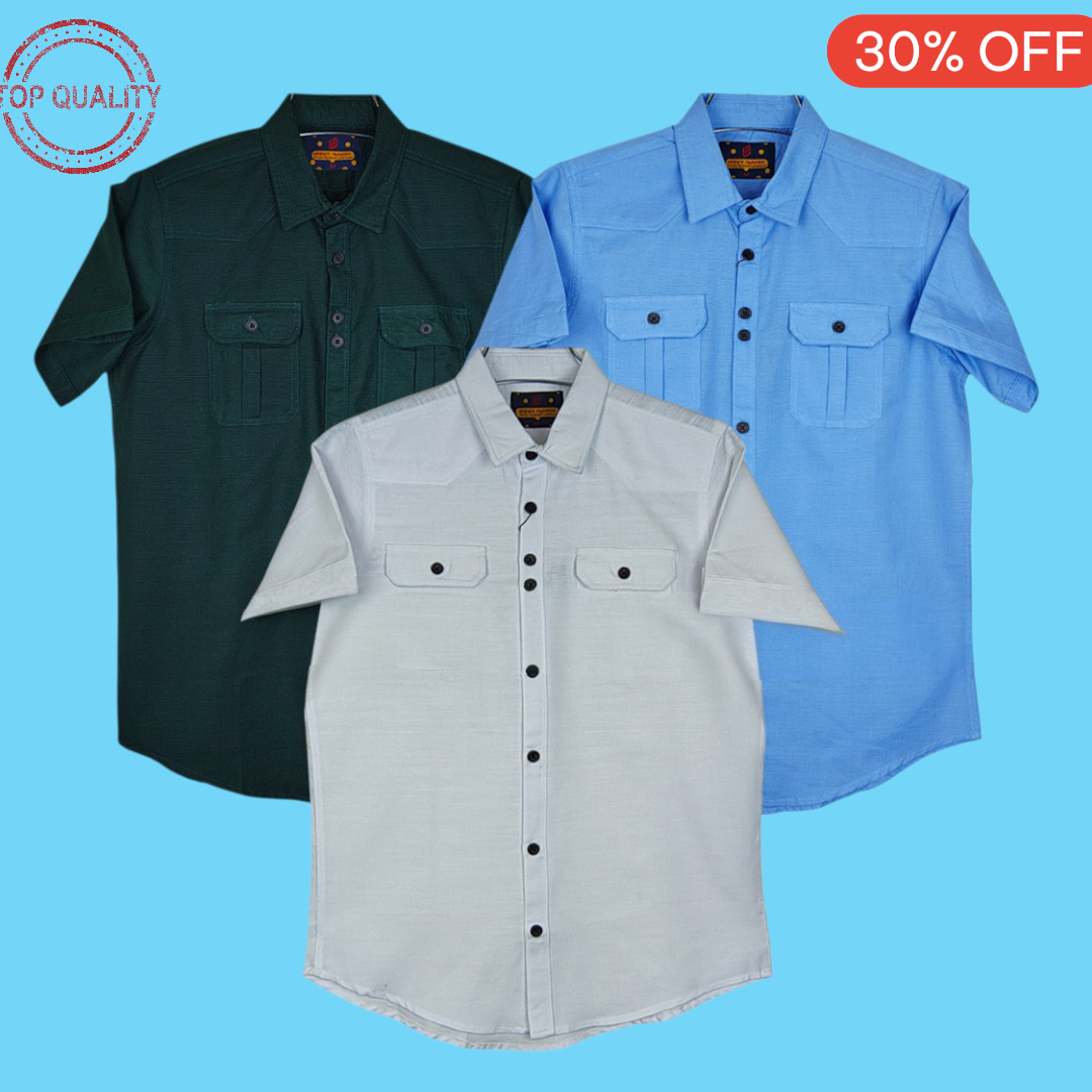 2 Pocket Half Sleeve Shirt
