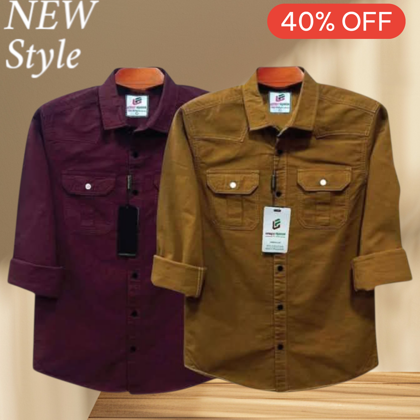 2 Pocket Full Sleeve Shirt