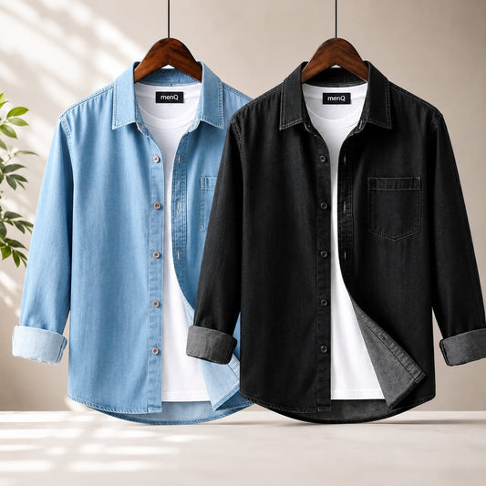 SoftWash Summer Denim Shirt